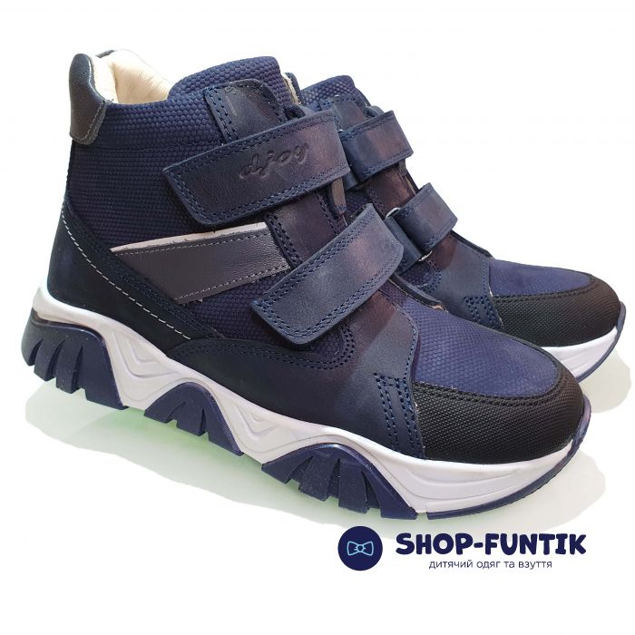 Ботинки  Djoy синие 3131-168