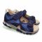 Сандалии Panda темно-синие с голубыми вставками 002.01