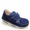 Мокасины Minimen темно-синие с замшевыми вставками
