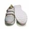 Кроссовки Panda белые на липучках с перфорацией 108
