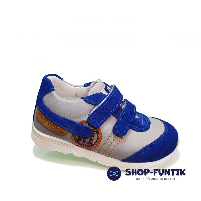 Кроссовки Minimen голубой с синими вставками 1311-12