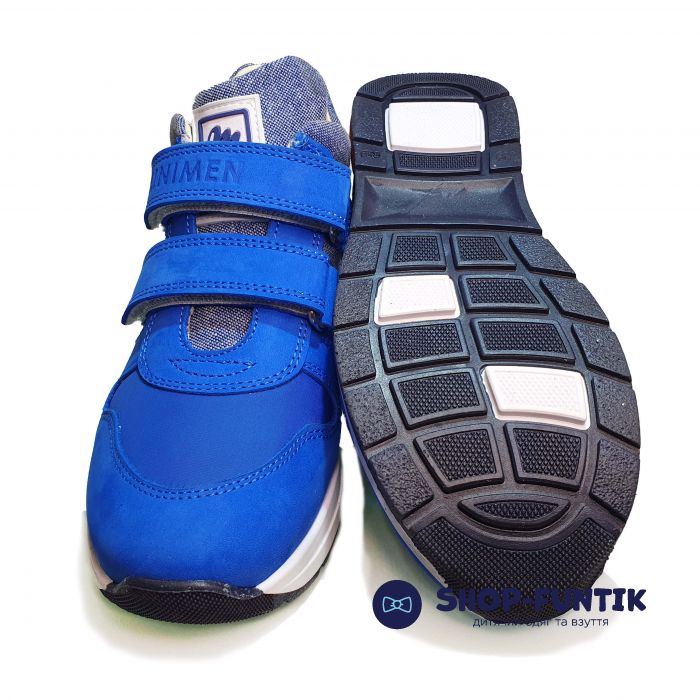 Кроссовки Minimen синие 1558-13-9A