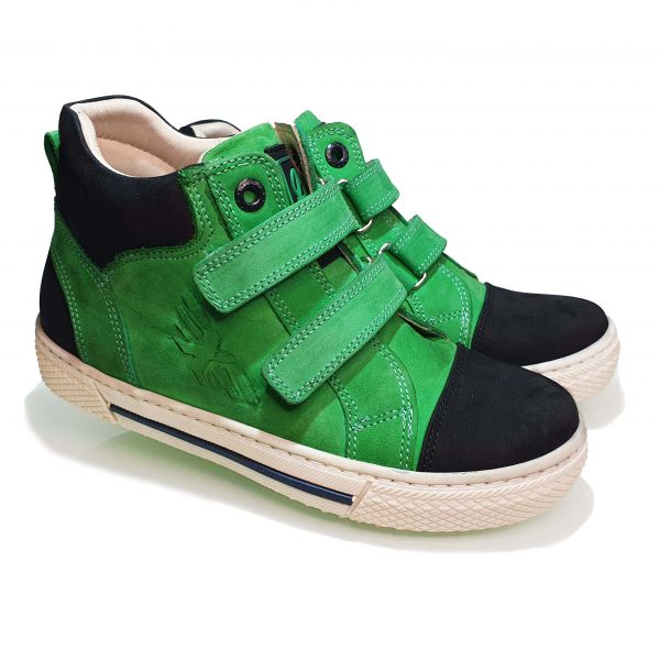 Кроссовки Minimen зеленые с черными вставками 92-5170-13-9А