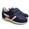 Кроссовки Tunel темно-синие с белой полосой 106