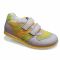 Кроссовки Minimen серые с желто-салатовыми вставками 740-14