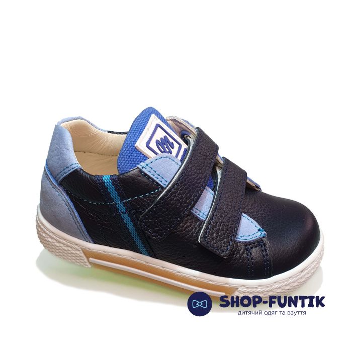 Кроссовки Minimen синие с голубыми вставками 1681-12-9A