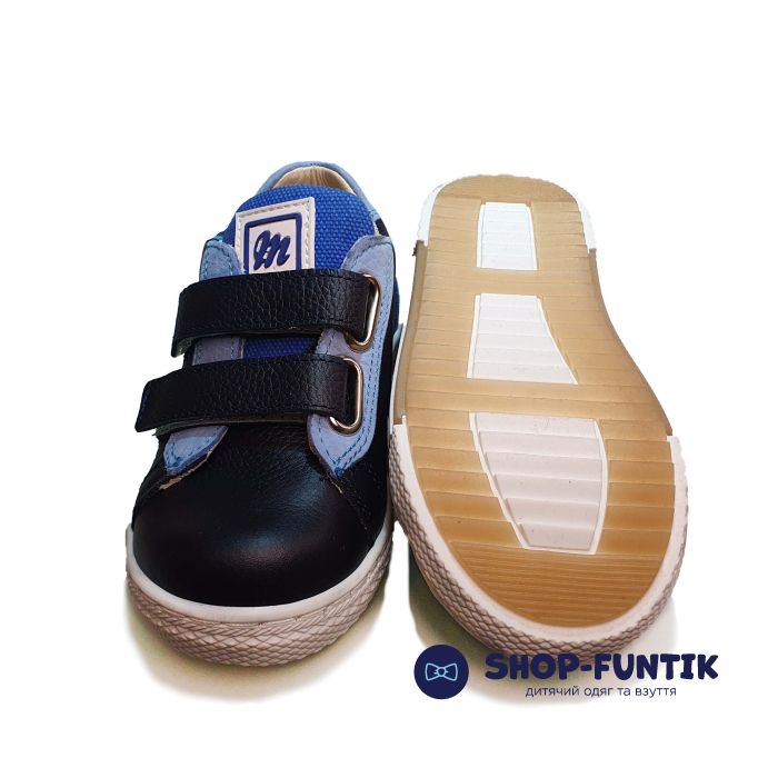 Кроссовки Minimen синие с голубыми вставками 1681-12-9A
