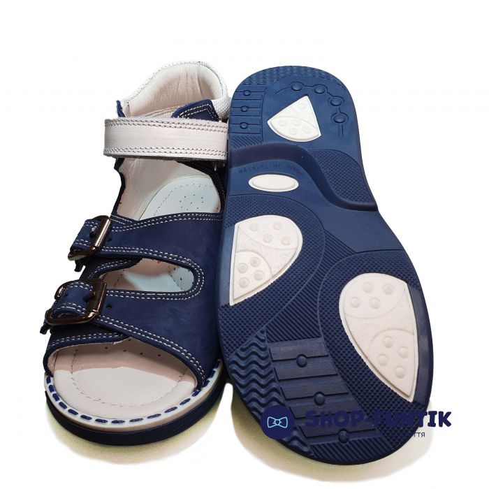 Сандалии Tunel синие открытые 1253-3