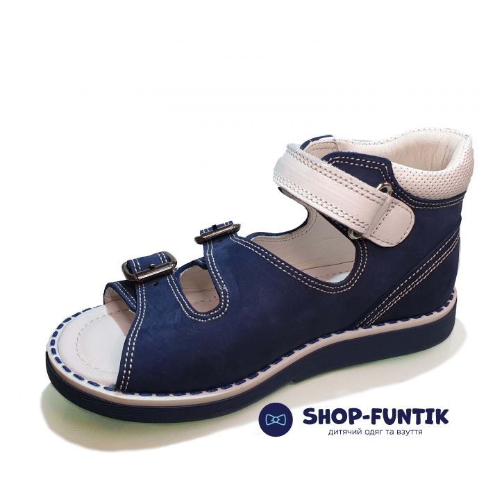 Сандалии Tunel синие открытые 1253-3