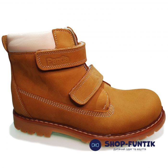 Ботинки Panda желтые 01200
