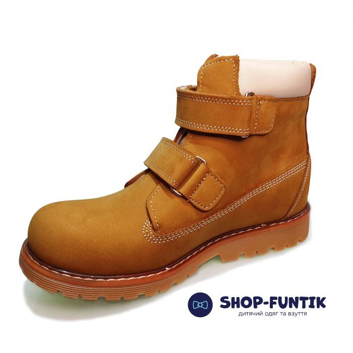 Ботинки Panda желтые 01200