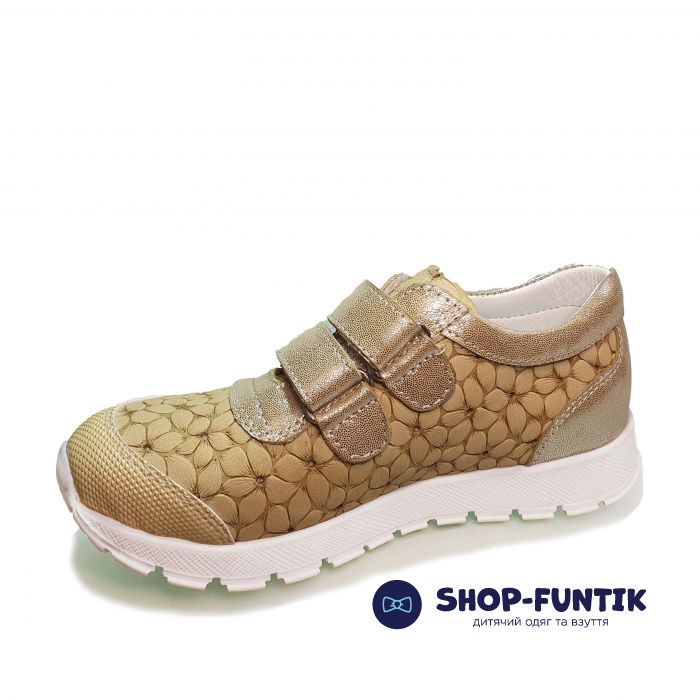 Кроссовки Panda желтые с цветочным оттиском 884