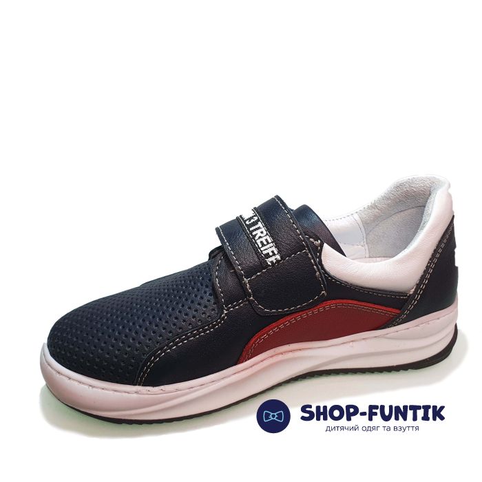 Кроссовки Tomini темно-синие на липучке 5212