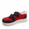 Кроссовки Tomini красные с синими и белыми вставками 1403