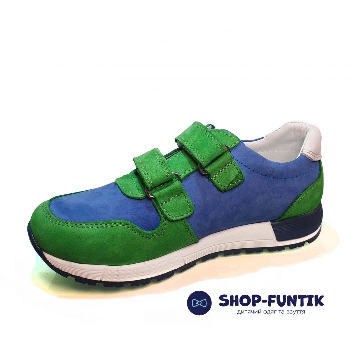 Кроссовки Tomini  сине-зеленые 1403,2