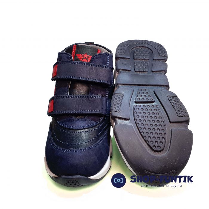 Ботинки Tіflani темно-синие 18BВ