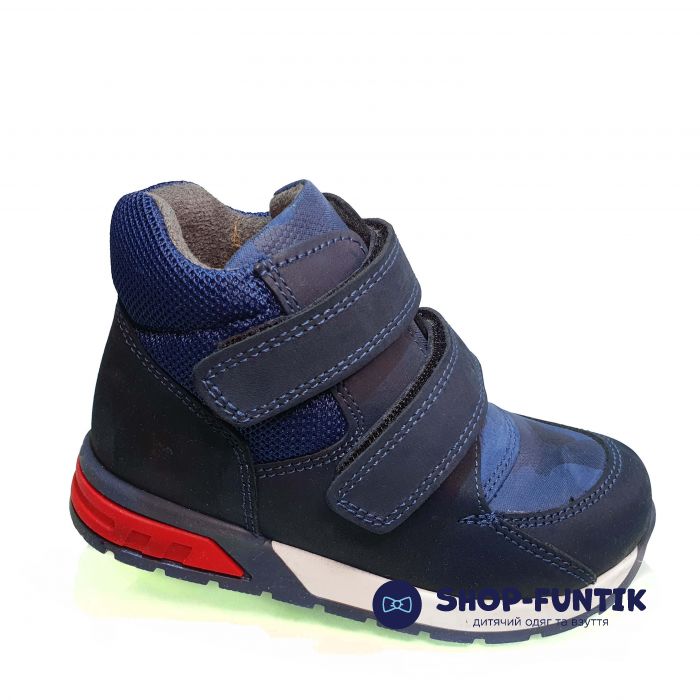 Ботинки Polipey темно-cиние 24907