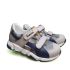 Кроссовки Tomini серые с синими полосками открытые 3007