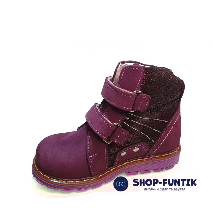 Ботинки Panda фиолетовые 0120