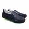 Слипоны Tunel темно-синие со сквозной перфорацией 104-4