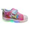 Кроссовки  Promax цветные с мультяшным принтом светящиеся 18424