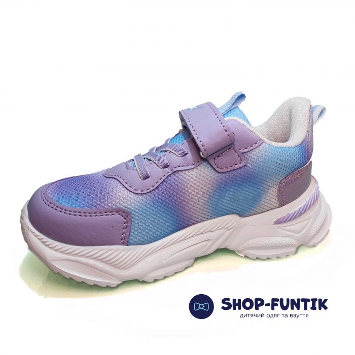Кроссовки  Promax сиреневые с горящем сердечком 18416