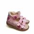 Сандалии Dr.Mimy розовые с цветочком 0001