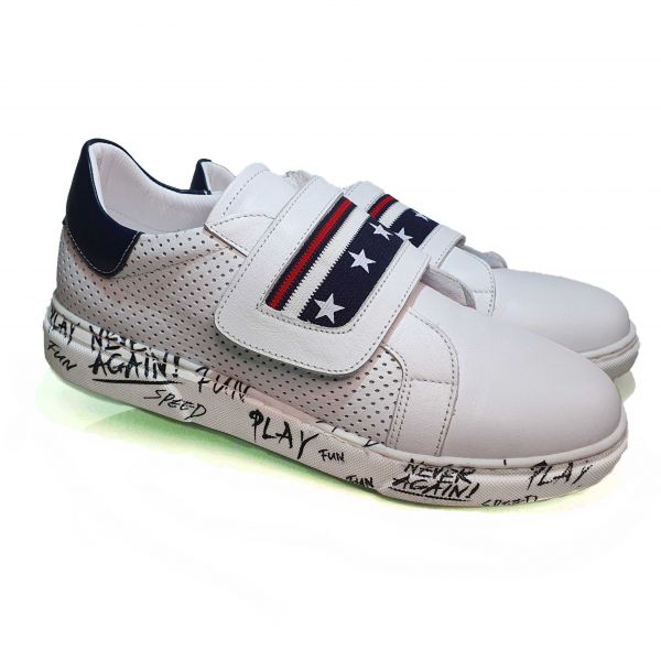 Слипоны Panda  белые 84. F