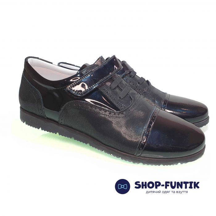 Туфли Tunel черные лакированные 2767