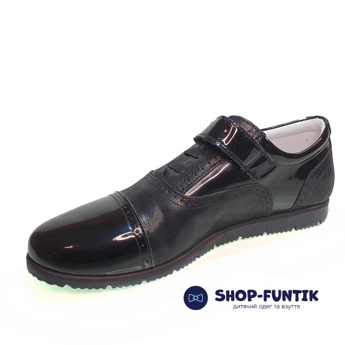 Туфли Tunel черные лакированные 2767
