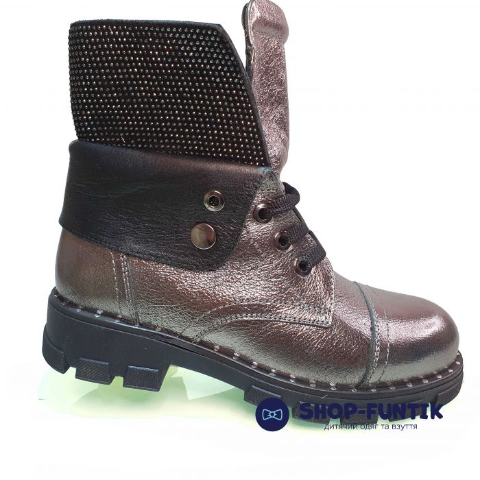 Ботинки Tunel cерые с отворотом 1871