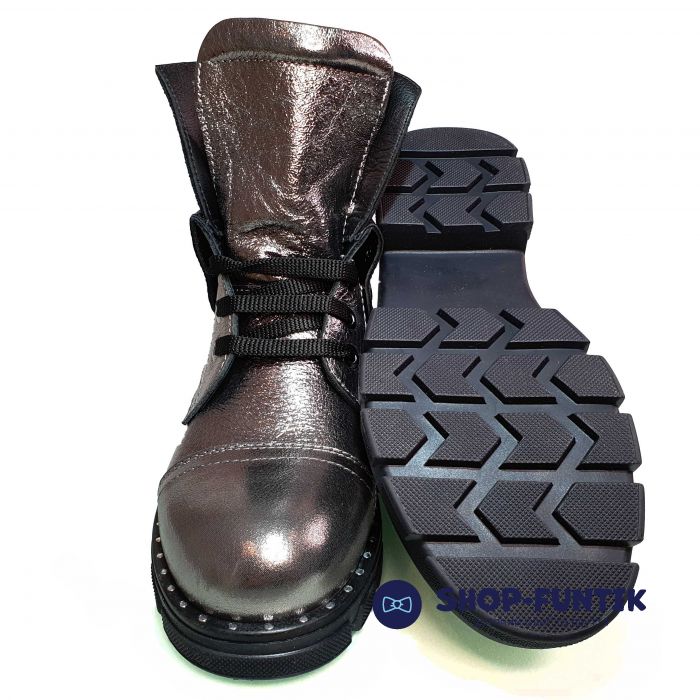 Ботинки Tunel cерые с отворотом 1871