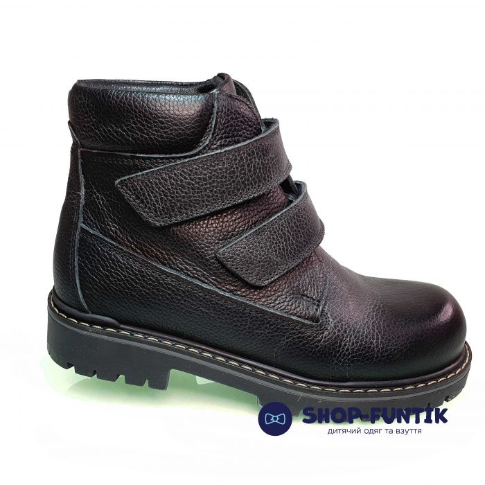 Ботинки Tunel черные на двух липучках 8416534