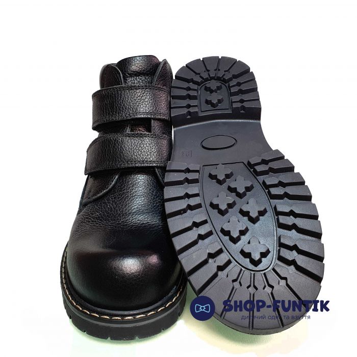 Ботинки Tunel черные на двух липучках 8416534