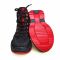 Ботинки  Panda красно-черные на шнуровке 39.2