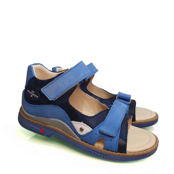 Сандалии Minimen cине-голубые 0101