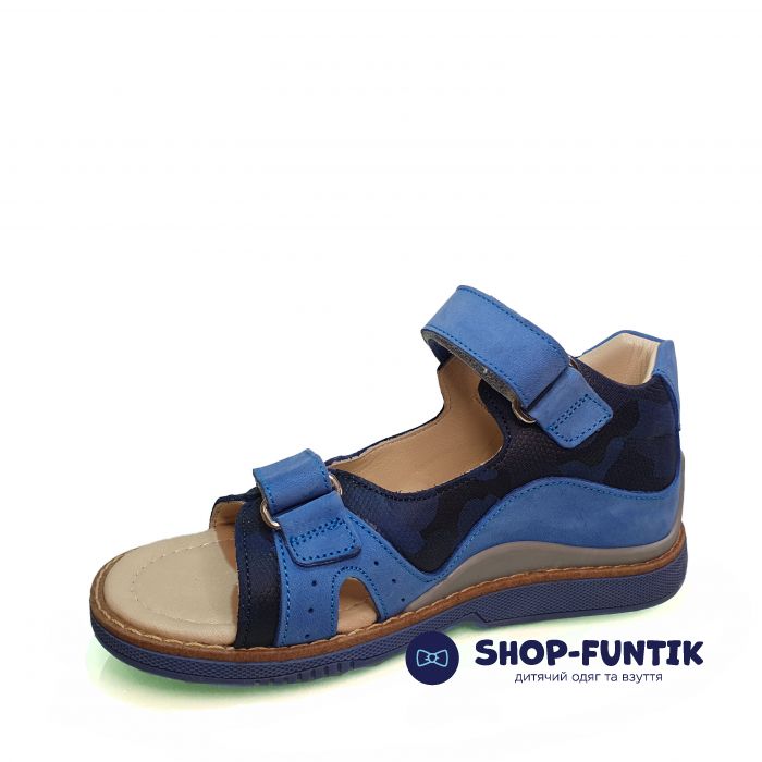 Сандалии Minimen cине-голубые 0101