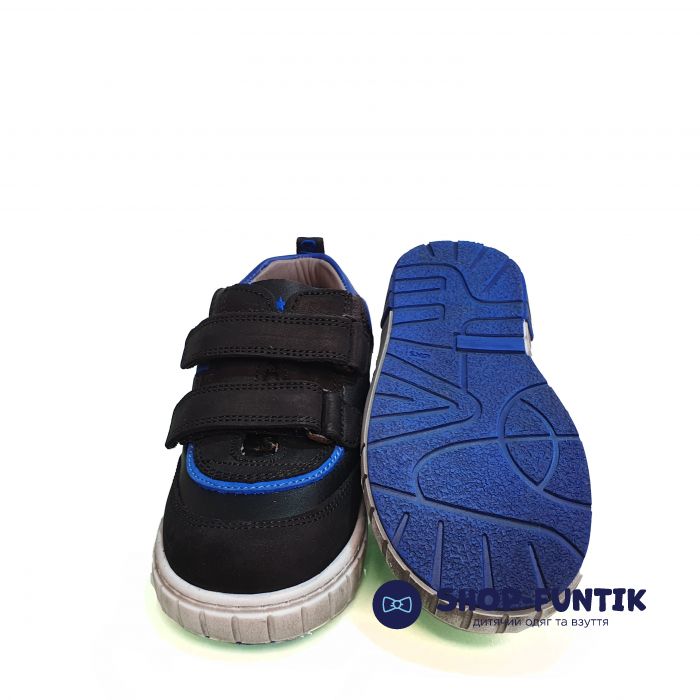 Кроссовки Tiflani черно-синие 18B