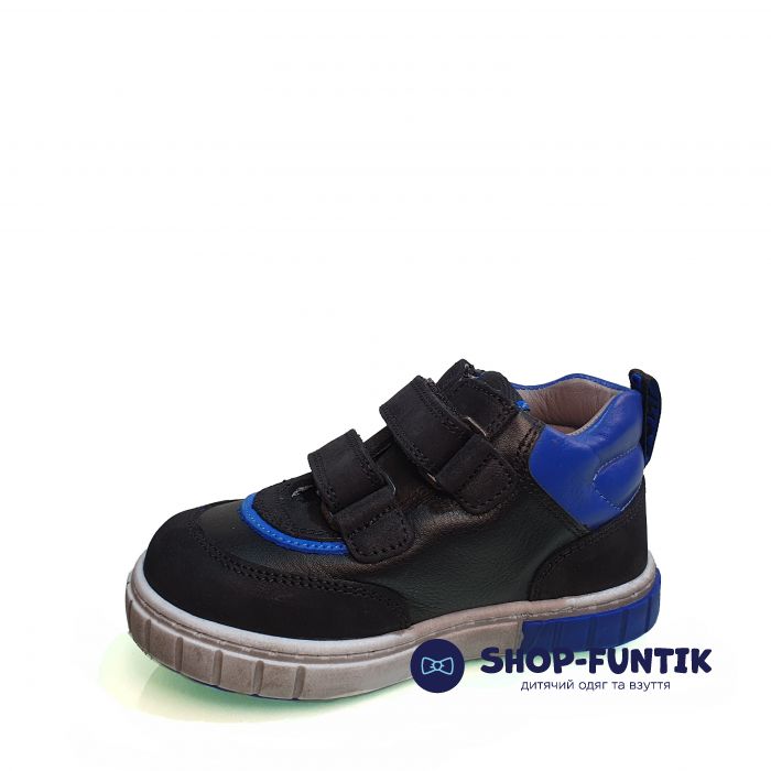 Кроссовки Tiflani черно-синие 18B