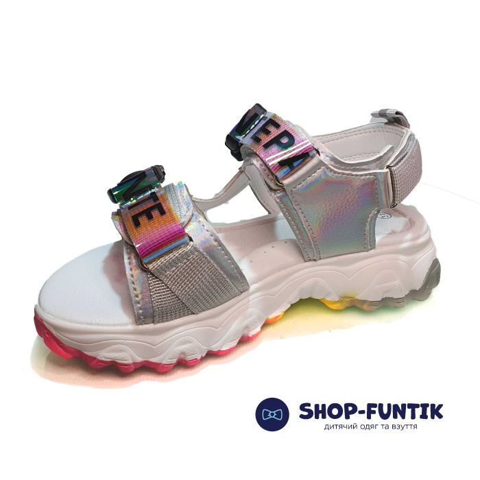 Босоножки Jong.Golf светло-серые В 20238