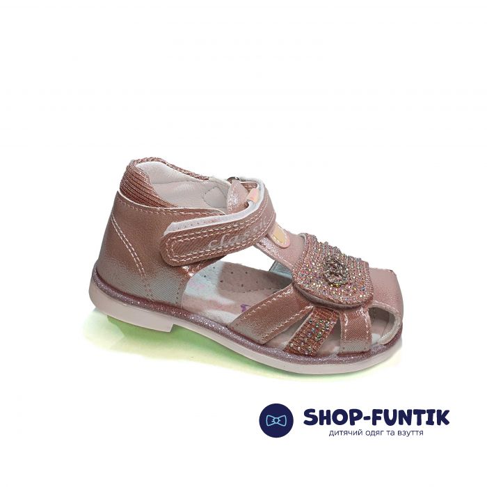 Сандалии Jong Golf розовые закрытые 20183