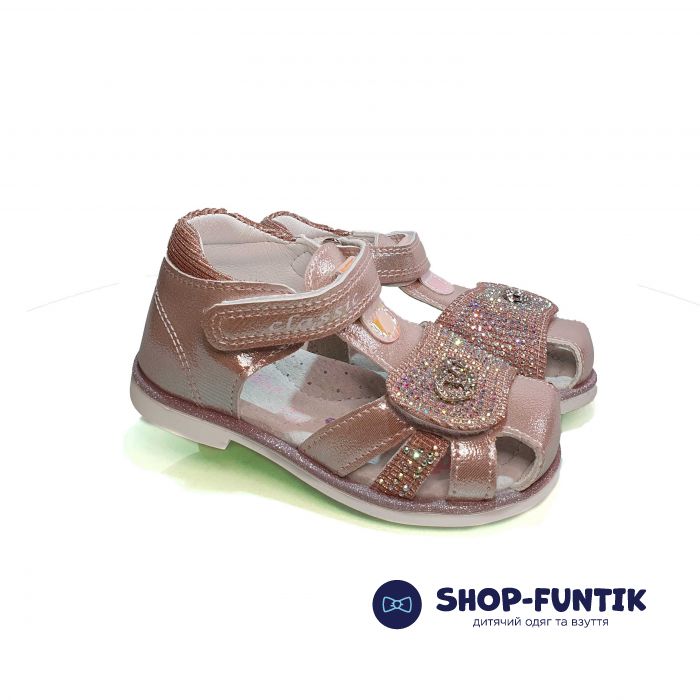 Сандалии Jong Golf розовые закрытые 20183