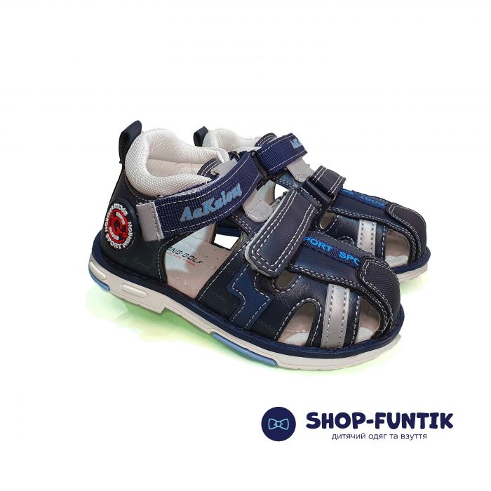 Сандалии Jong Golf темно-синие закрытые 20261