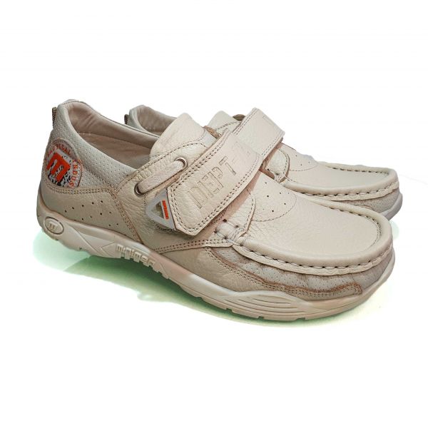 Мокасины Minimen светло-бежевые 10504