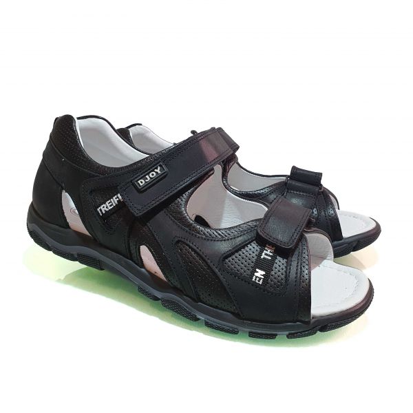 Сандалии Djoy черные открытые 211