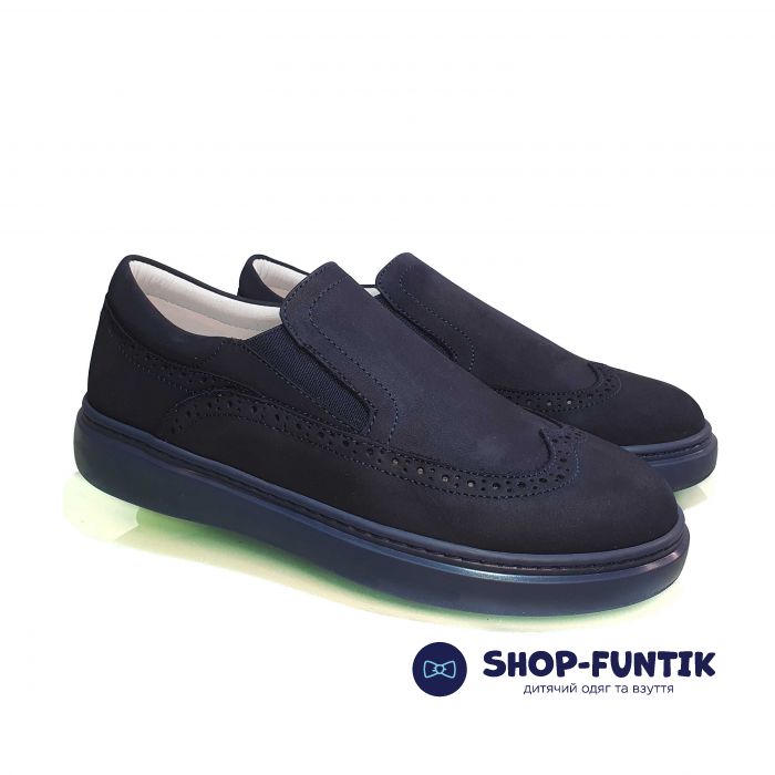 Слипоны Tunel темно-сние 1962