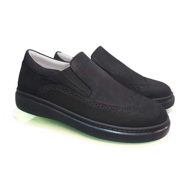 Слипоны Tunel черные 1968