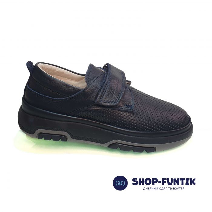 Мокасины Tomini темно-синие 109.09