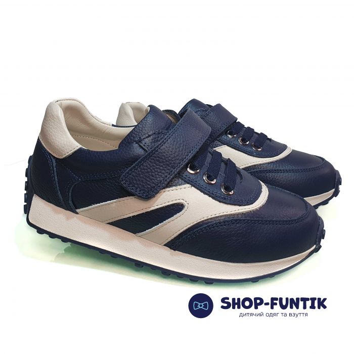 Кроссовки Tunel сине-белый 25183