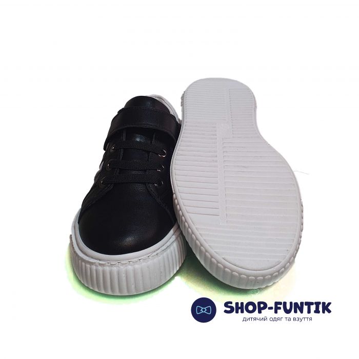 Кроссовки Tunel черно-белые 0325104